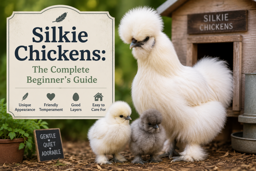 Silkie Chickens: The Complete Beginner's Guide