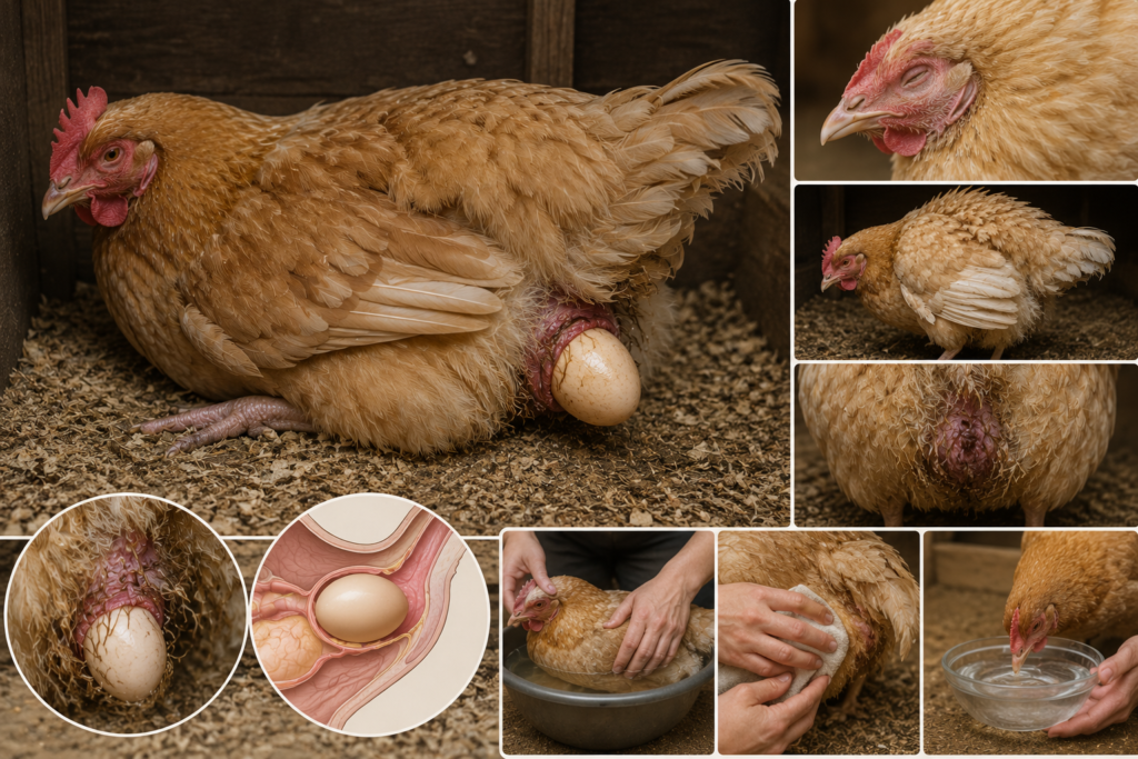 Egg-Bound Hen: Warning Signs and What to Do