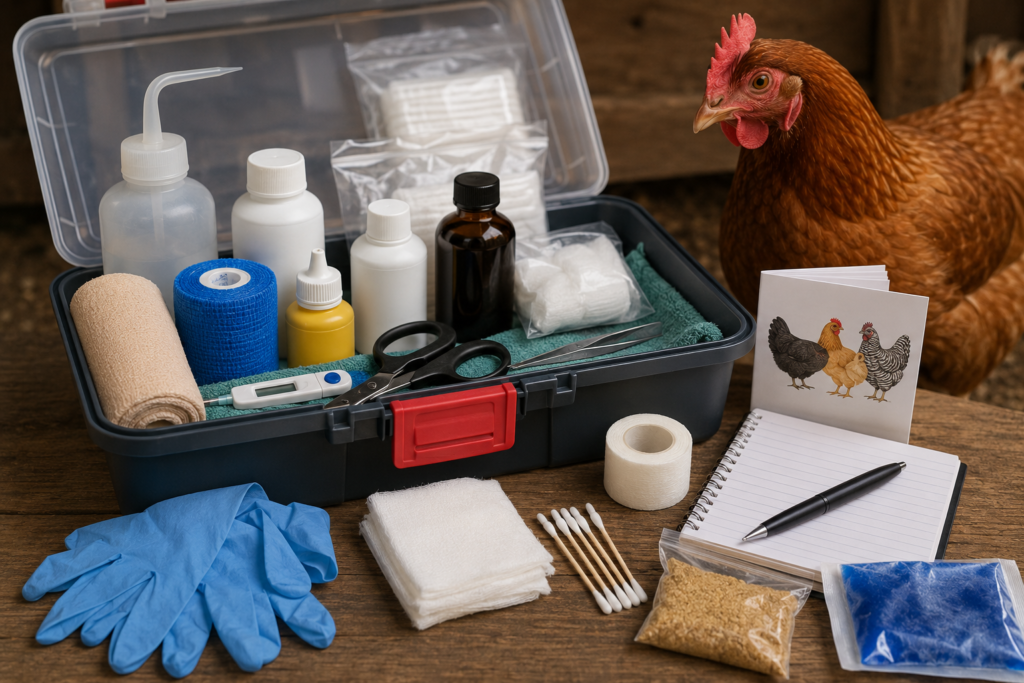 Building a Chicken First Aid Kit: Essential Supplies